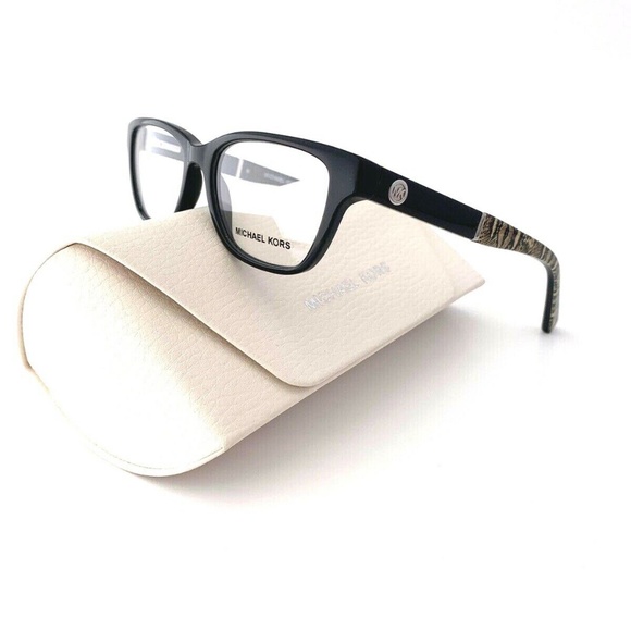 New Michael Kors Frames Black MK4031 3168 49 15 135 Women’s Eyeglasses Acetate - Picture 1 of 8